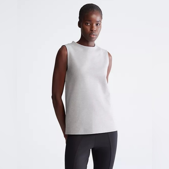Calvin Klein Tops - Calvin Klein Ponte Knit Sleeveless Top